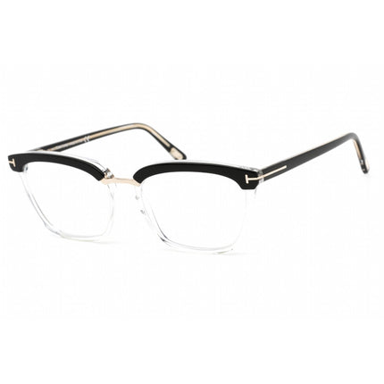Tom Ford Women's Eyeglasses - Shiny Black Plastic Square Shape Frame | FT5550-B 005 ,