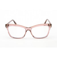 Tom Ford Women's Eyeglasses - Shiny Transparent Lilac Pink Grey Frame | FT5619-B 072 ,
