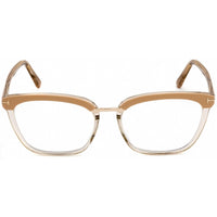 Tom Ford Women's Eyeglasses - Shiny Transparent/Antique Pink Frame | FT5550-F-B 072 ,