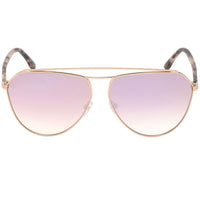 Tom Ford Women's Sunglasses - Binx Violet Gradient Lens Rose Gold | FT0681 6328Z ,