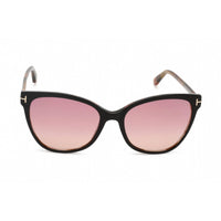 Tom Ford Women's Sunglasses - Black/Pink Havana Cat Eye Shape Frame | FT0844 ANI 05T ,