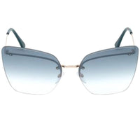 Tom Ford Women's Sunglasses - Camilla-02 Green Mirror Lens Metal | FT0682 6328P ,