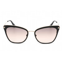 Tom Ford Women's Sunglasses - Cat Eye Plastic Frame Gradient Brown Lens | FT0843 01F ,