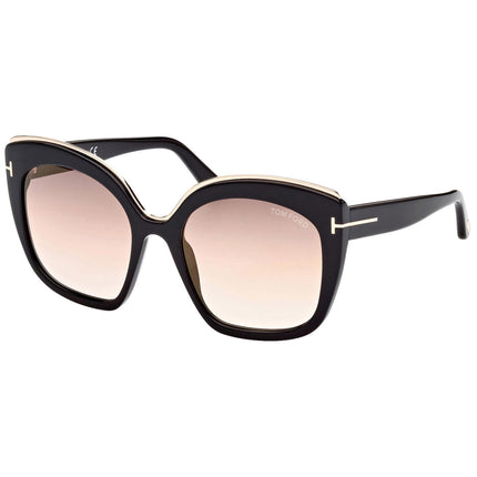 Tom Ford Women's Sunglasses - Chantalle Gradient Brown Mirror Lens | FT0944 01G ,