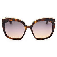 Tom Ford Women's Sunglasses - Chantalle Gradient Smoke Lens Dark Havana | FT0944 55B ,