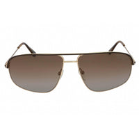 Tom Ford Women's Sunglasses - Dark Brown/Other Aviator Shape Frame | FT0467 JUSTIN 50H ,