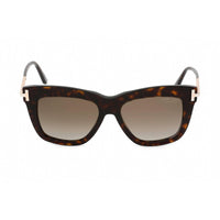 Tom Ford Women's Sunglasses - Dark Havana Plastic Cat Eye Shape Frame | FT0822 52H ,