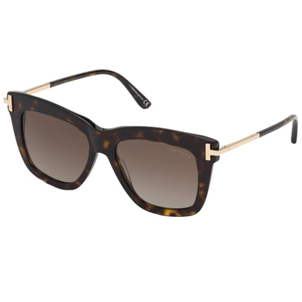Tom Ford Women's Sunglasses - Dasha Square Shape Brown Polarized Lens | FT08225252H ,