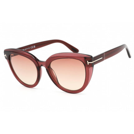 Tom Ford Women's Sunglasses - Full Rim Bordeaux Plastic Cat Eye Frame | FT0938 69T ,