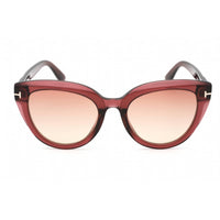 Tom Ford Women's Sunglasses - Full Rim Bordeaux Plastic Cat Eye Frame | FT0938 69T ,