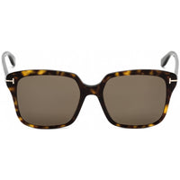 Tom Ford Women's Sunglasses - Full Rim Dark Havana Rectangular Shape | FT0788 52H ,