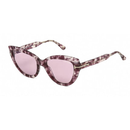 Tom Ford Women's Sunglasses - Full Rim Havana/Other Cat Eye Shape Frame | FT0762 56Y ,