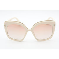 Tom Ford Women's Sunglasses - Full Rim Ivory Plastic Rectangular Frame | FT0944 25T ,