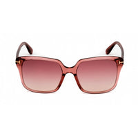 Tom Ford Women's Sunglasses - Full Rim Shiny Pink Plastic Rectangular | FT0788 72T ,