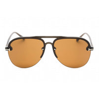 Tom Ford Women's Sunglasses - Half Rim Mastic Plastic Aviator Shape Frame | FT1004 51E ,