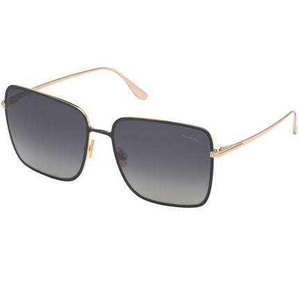 Tom Ford Women's Sunglasses - Heather Smoke Grey Lens Metal Frame | FT0739 6001D ,