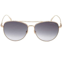 Tom Ford Women's Sunglasses - Milla Gradient Smoke Lens Metal Frame | FT0784 5928B ,