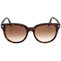 Tom Ford Women's Sunglasses - Olivia-02 Gradient Brown Lens Acetate | FT0914-F 52F ,