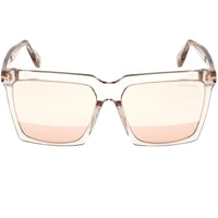 Tom Ford Women's Sunglasses - Sabrina-02 Transparent Crystal Frame | FT0764 5820Z ,