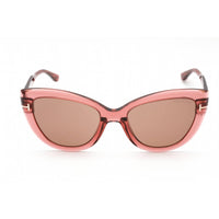 Tom Ford Women's Sunglasses - Shiny Orange Plastic Cat Eye Shape Frame | FT0762 42E ,
