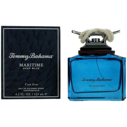 Tommy Bahama Men's Eau de Cologne Spray - Maritime Deep Blue Refreshing, 4.2 oz ,