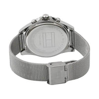 Tommy Hilfiger Men's Chronograph Watch - Blue Dial Brown Leather Strap | 1710359 ,