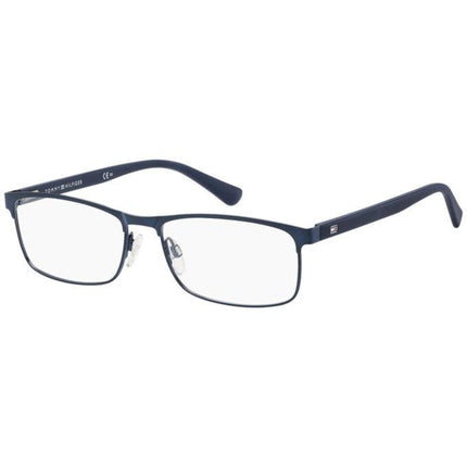 Tommy Hilfiger Men's Eyeglasses - Blue Rectangular Full-Rim Frame | TH 1529 0PJP ,