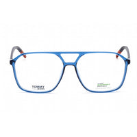 Tommy Hilfiger Men's Eyeglasses - Full Rim Blue Aviator Shape Frame | TJ 0009 0PJP 00 ,