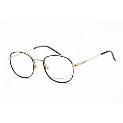 Tommy Hilfiger Men's Eyeglasses - Full Rim Gold Metal Round Frame | TH 1726 0J5G 00 ,