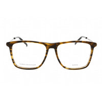 Tommy Hilfiger Men's Eyeglasses - Full Rim Khaki Horn Metal Frame | TH 1876 0517 00 ,