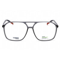 Tommy Hilfiger Men's Eyeglasses - Grey Plastic Rectangular Frame | TJ 0009 0KB7 00 ,