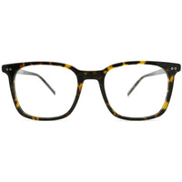 Tommy Hilfiger Men's Eyeglasses - Havana Square Full-Rim Acetate Frame | TH 1942 86 ,