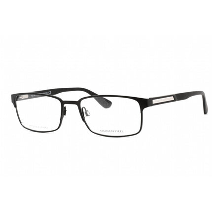 Tommy Hilfiger Men's Eyeglasses - Matte Black Stainless Steel Frame | Th 1545 0003 00 ,