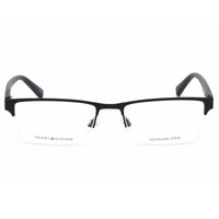Tommy Hilfiger Men's Eyeglasses - Matte Blue Frame Clear Demo Lens | TH 1759 0FLL 00 ,