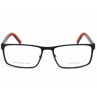 Tommy Hilfiger Men's Eyeglasses - Matte Blue Metal Rectangular Frame | Th 1593 0IPQ 00 ,