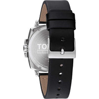 Tommy Hilfiger Men's Quartz Watch - Tommy Jeans Black Dial Leather Strap | 1791863 ,