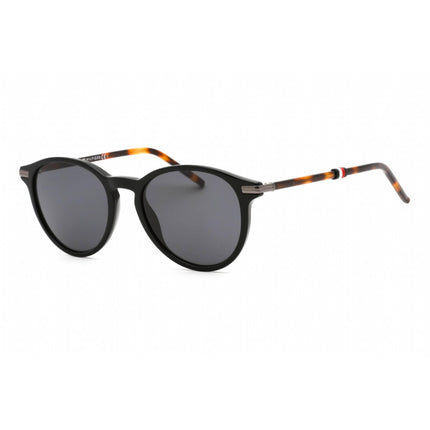 Tommy Hilfiger Men's Sunglasses - Black Havana Frame Grey Lens | TH 1673/S 0WR7 IR ,