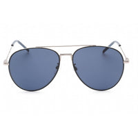 Tommy Hilfiger Men's Sunglasses - Blue Ruthenium Aviator Frame | TH 1896/F/S 0KU0 KU ,