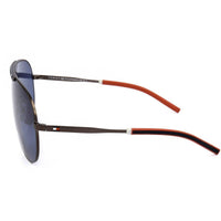 Tommy Hilfiger Men's Sunglasses - Ruthenium Metal | TOMMY HILFIGER TH 1801/S 0SVK/KU ,