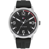 Tommy Hilfiger Men's Watch and Bracelet Set - Essentials Quartz Black Dial | 2770139 ,