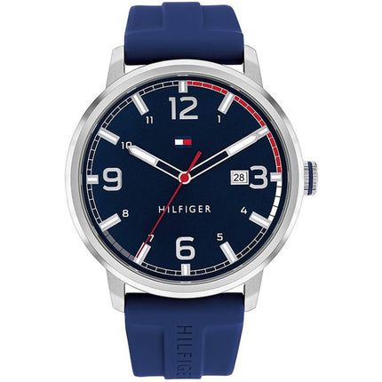 Tommy Hilfiger Men's Watch and Bracelet Set - Essentials Quartz Blue Dial | 2770141 ,