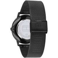 Tommy Hilfiger Men's Watch - James Quartz Black Milanese Mesh Bracelet | 1791701 ,