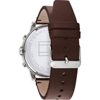 Tommy Hilfiger Men's Watch - Jameson Chronograph Blue Dial Brown Strap | 1791797 ,