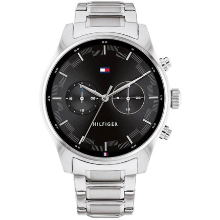 Tommy Hilfiger Men's Watch - Sawyer Dual Time Stainless Steel Bracelet | 1710419 ,