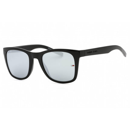 Tommy Hilfiger Unisex Sunglasses - Black Frame Silver Mirror Lens | TJ 0040/S 0807 T4 ,