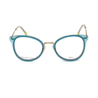 Tommy Hilfiger Women's Eyeglasses - Azure Blue Cat Eye Acetate Frame | TH 1837 0AGS 00 ,