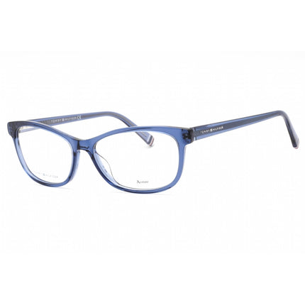 Tommy Hilfiger Women's Eyeglasses - Blue Plastic Rectangular Frame | TH 1682 0PJP 00 ,