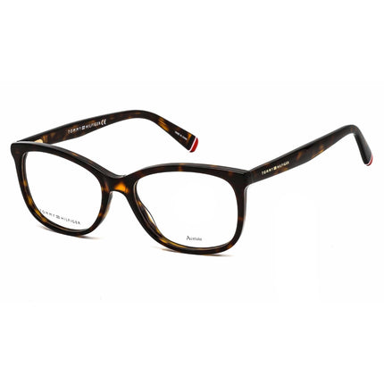 Tommy Hilfiger Women's Eyeglasses - Dark Havana Rectangular Frame | TH 1588 0086 00 ,