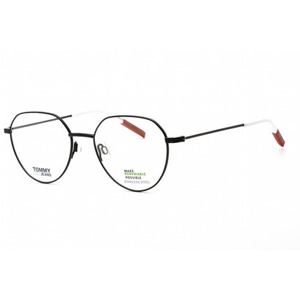 Tommy Hilfiger Women's Eyeglasses - Full Rim Black Metal Round Frame | TJ 0015 0807 00 ,