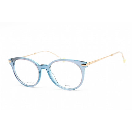 Tommy Hilfiger Women's Eyeglasses - Full Rim Blue Acetate Round | TH 1821 0PJP 00 ,